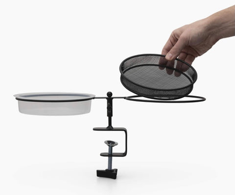Mounted Food & Water Bowl