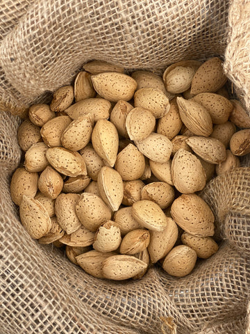 Almonds in shells